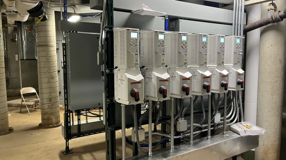 New smart control systems at the UIC Behavioral Sciences Building.