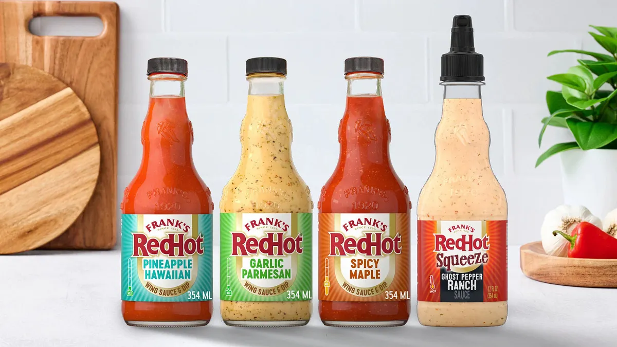 New flavors of Frank's RedHot.
