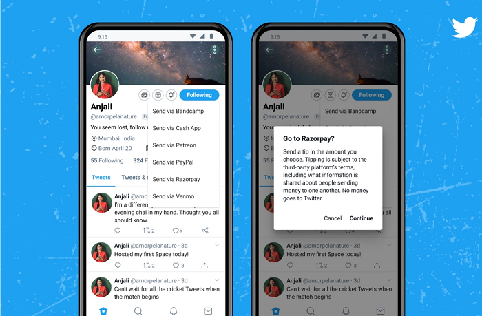 Twitter Razorpay