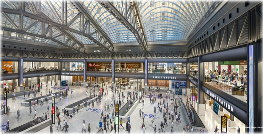 Farley Post Office redevelopment rendering