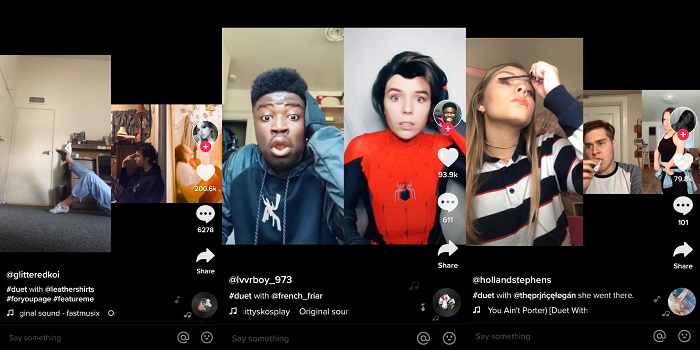 TikTok Duets