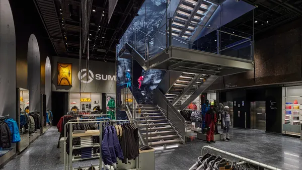 The North Face flagship in NYC.