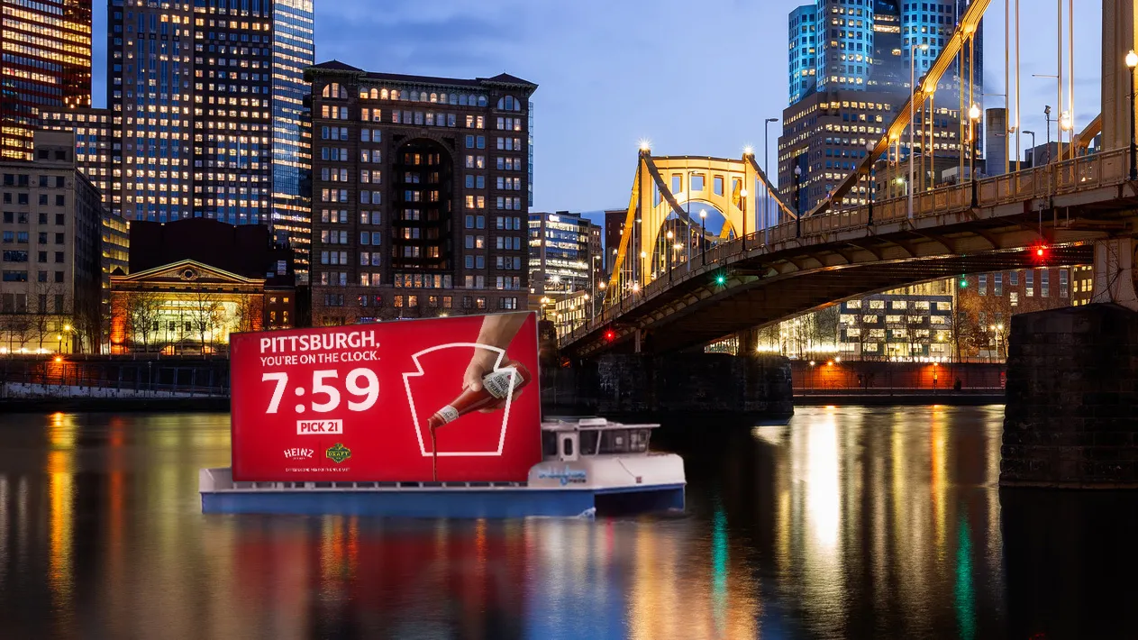 Heinz out-of-home ad