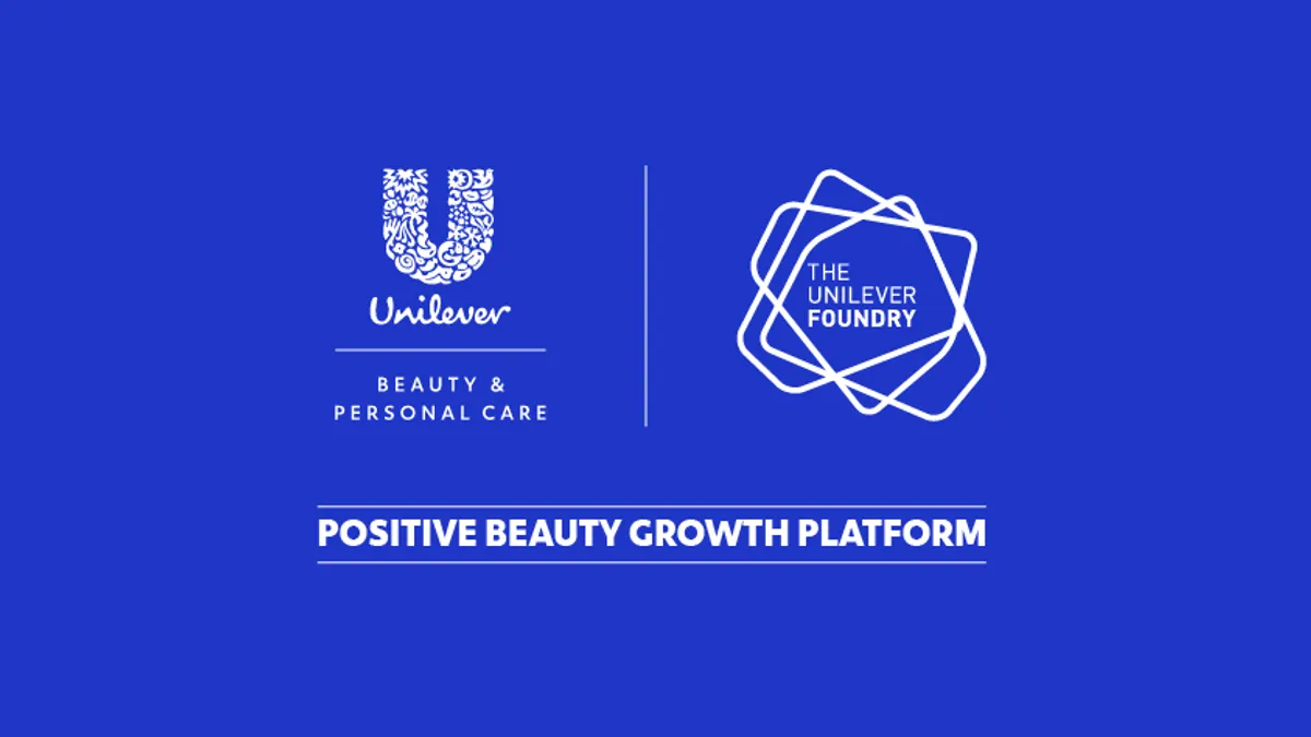 Unilever's new startup incubator program retrieved by Marketing Dive on 09.29.21