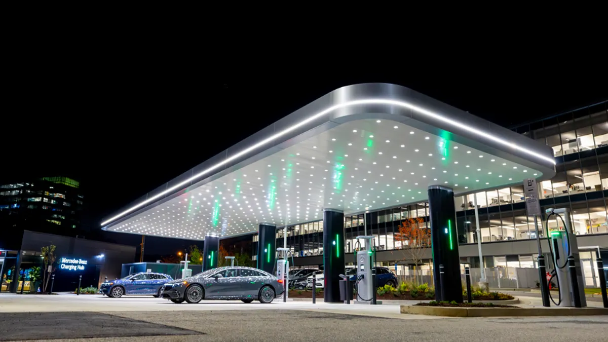Mercedes-Benz Sandy Springs EV charging hub