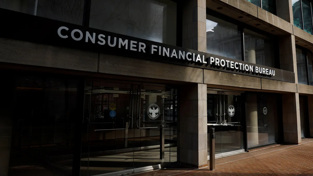 CFPB open banking banks Russell Vought fintechs