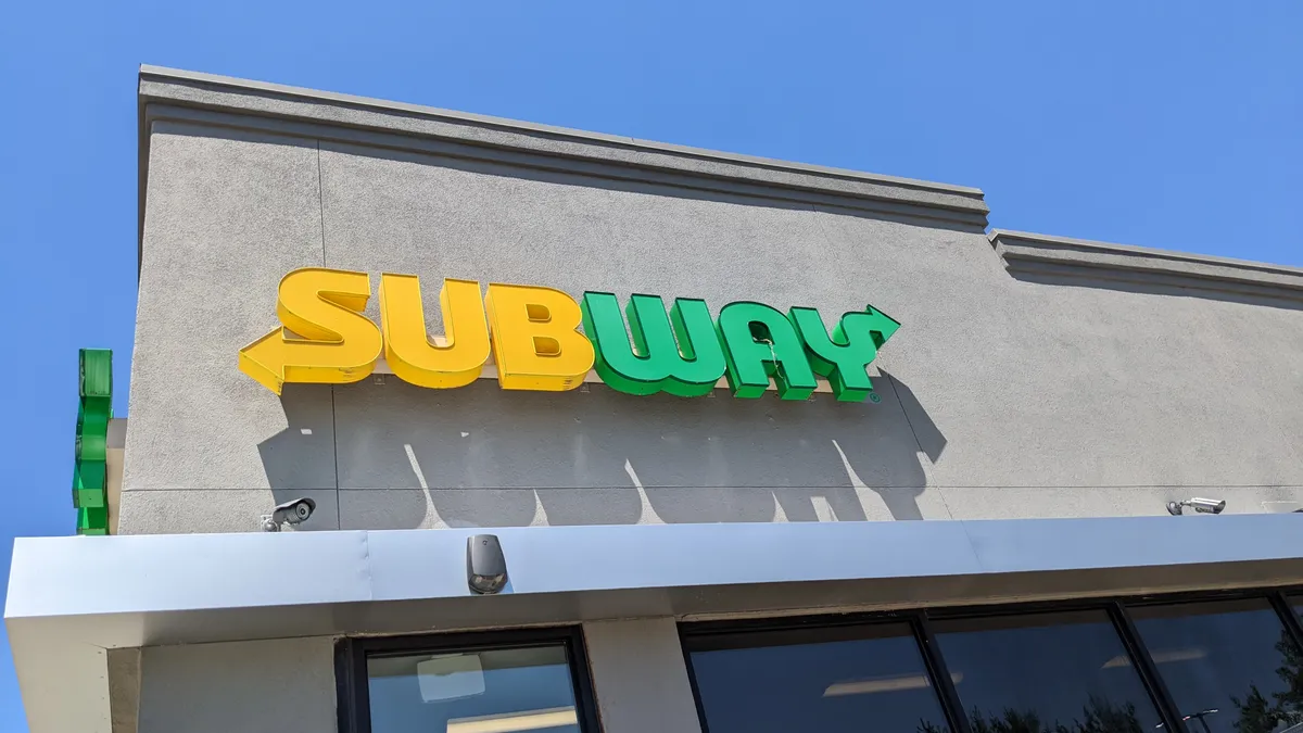 Subway restaurant connected to a Pilot convenience store in Pennsylvania