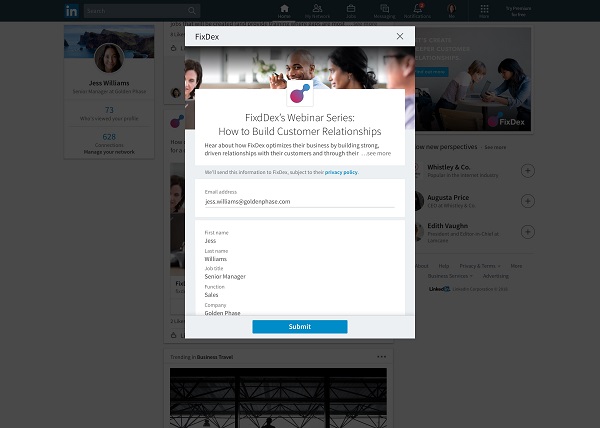 LinkedIn Adds New Options for Lead Gen Forms, Expanding Potential | Social Media Today