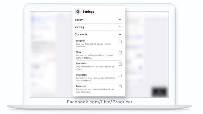 Facebook Live Producer