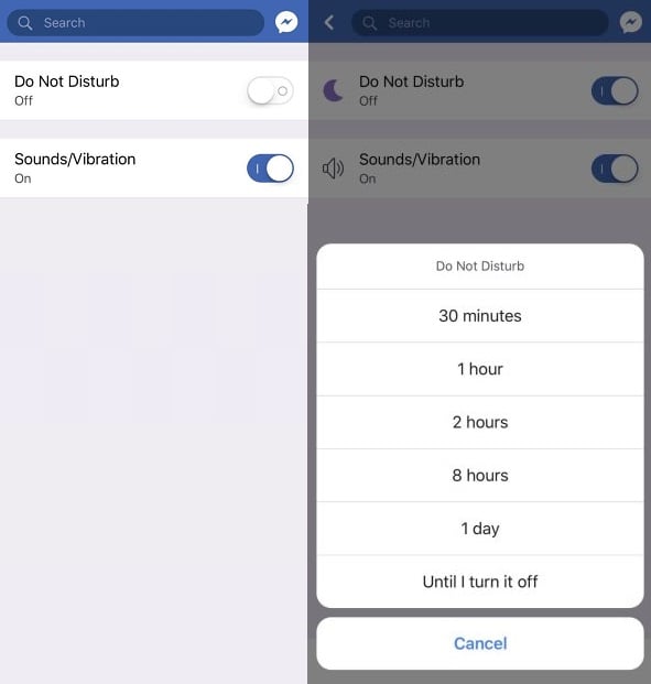 Facebook's 'Do Not Disturb' tool in testing