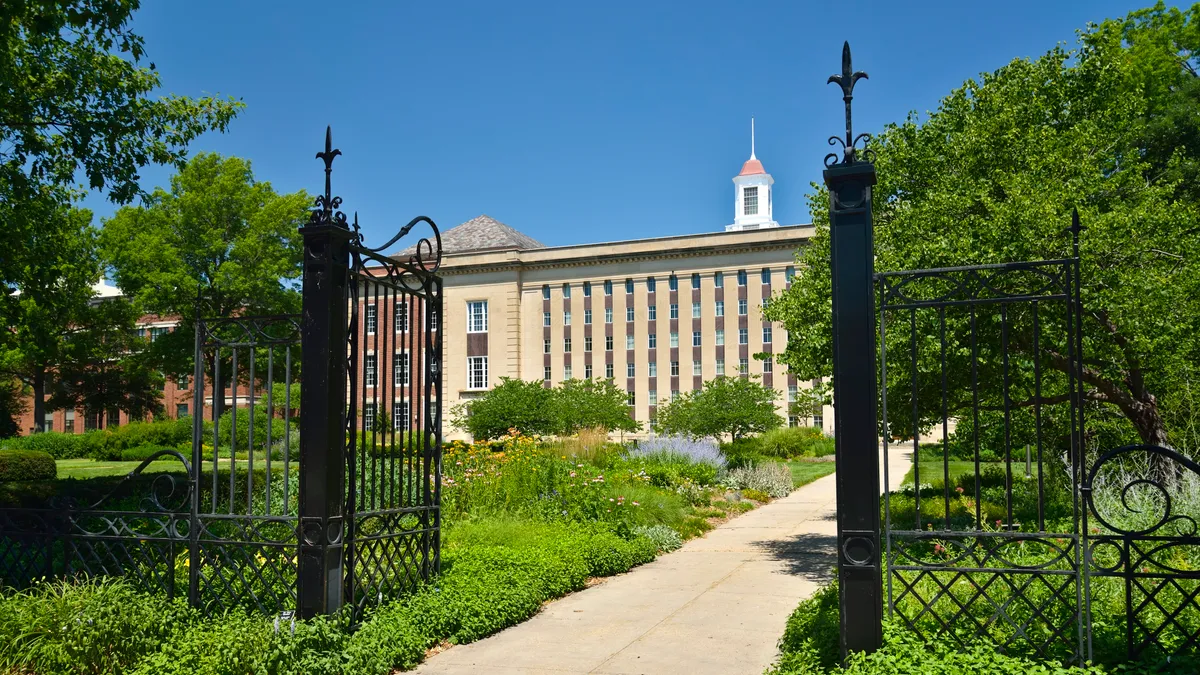 The campus of University of Nebraska-Lincoln.