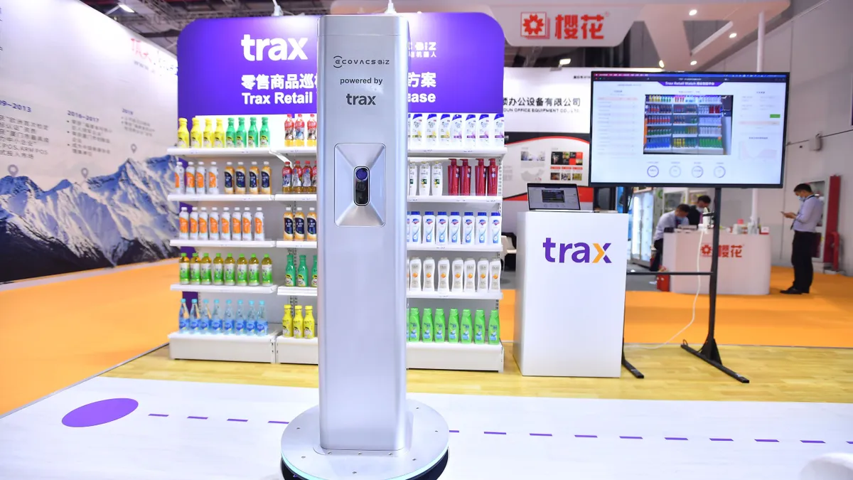 Trax’s all-new autonomous shelf-monitoring robot for the China market