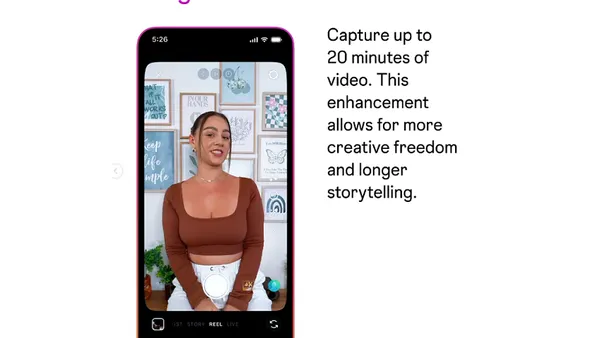 Instagram Reels camera updates