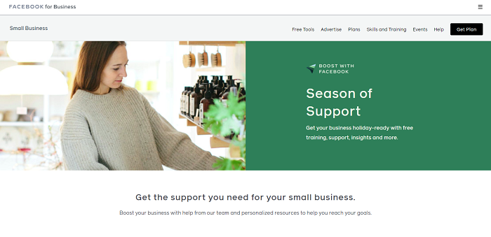 Facebook Season of Support