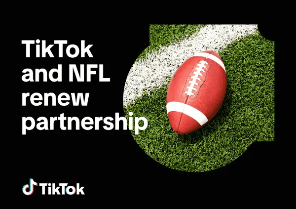 TikTok signs multi-year NFL deal