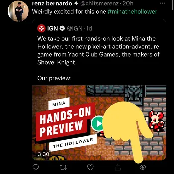 Tweet view count