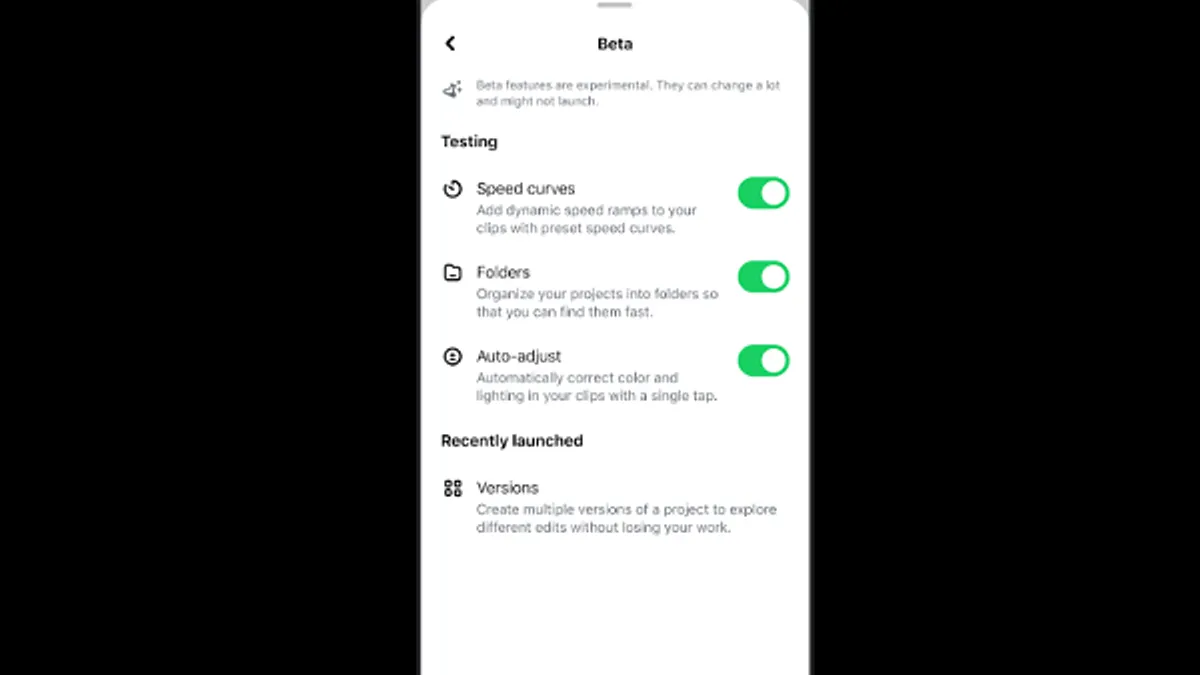 Meta Edits Beta