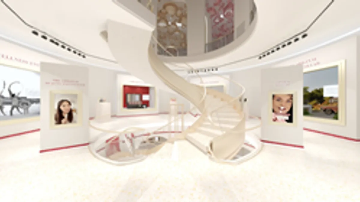 Virtual Elizabeth Arden store