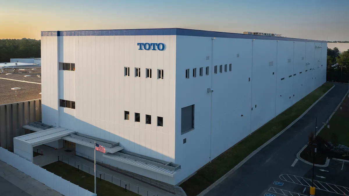 TOTO manufacturing plant