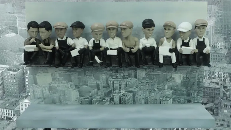 Punch List: Bobbleheads take lunch atop a skyscraper, Turner celebrates 2 stadium upgrades