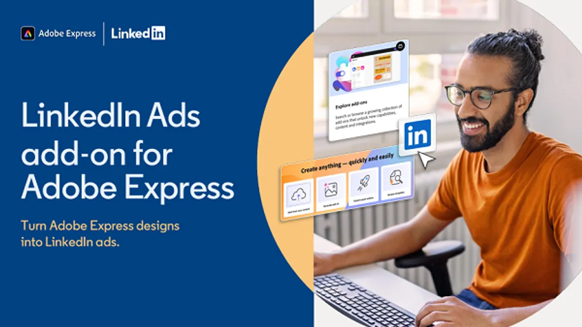 LinkedIn Adobe Express