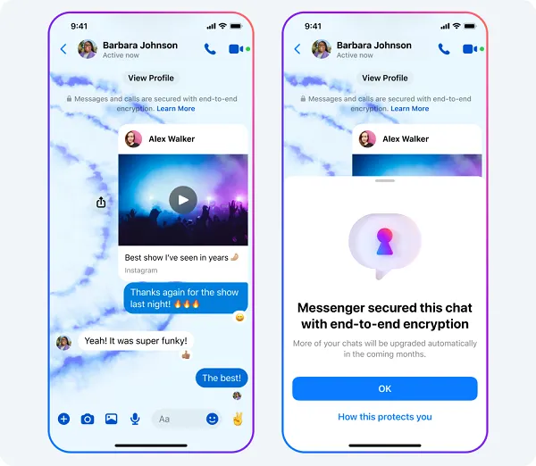 Messenger encryption