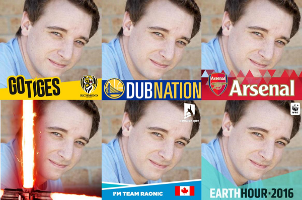 Facebook profile frames