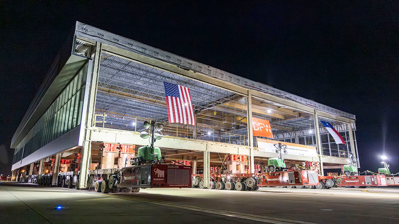JV places key modular components at $4B DFW airport jobsite