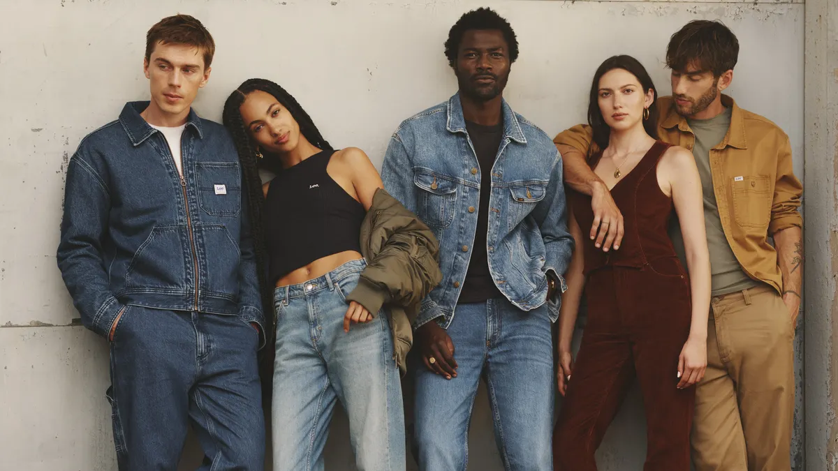 Lee Jeans' "Built Like Lee" campaign imagery