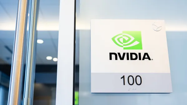 The Nvidia office is seen on November 20, 2024 in Austin, Texas.