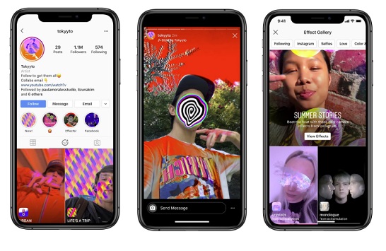 Instagram AR filters
