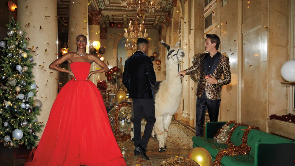 Neiman Marcus releases holiday catalog.