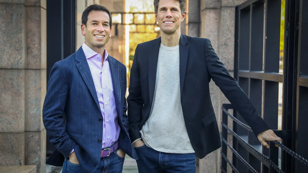 Seth Cohen, co-CEO and co-founder of OODA Health (left) and Florian Otto, CEO and co-founder of Cedar