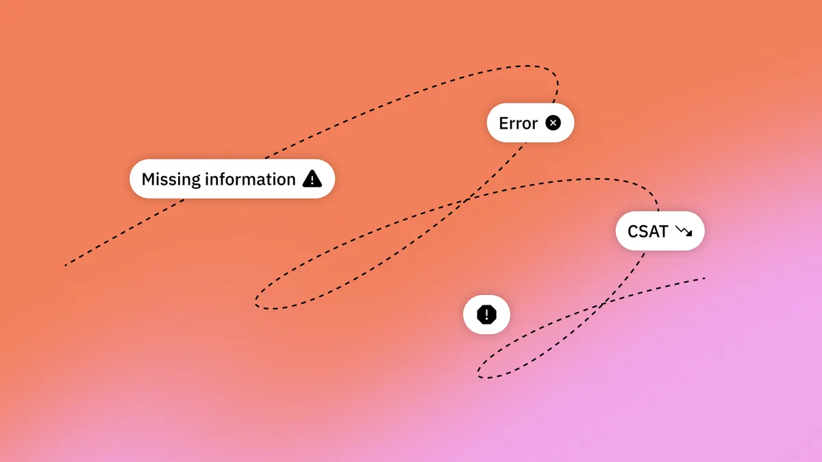 A line passing through AI error warnings