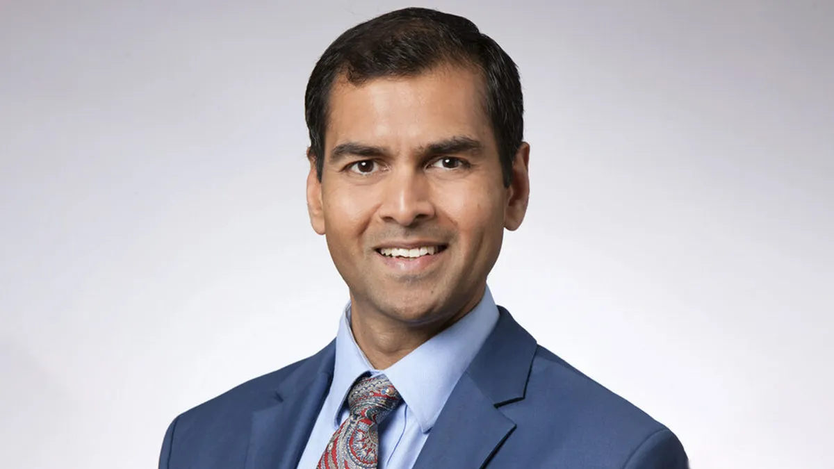 A headshot of Illumina's former CFO Joydeep Goswami