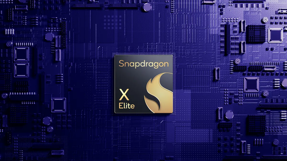 Close up of Snapdragon chip