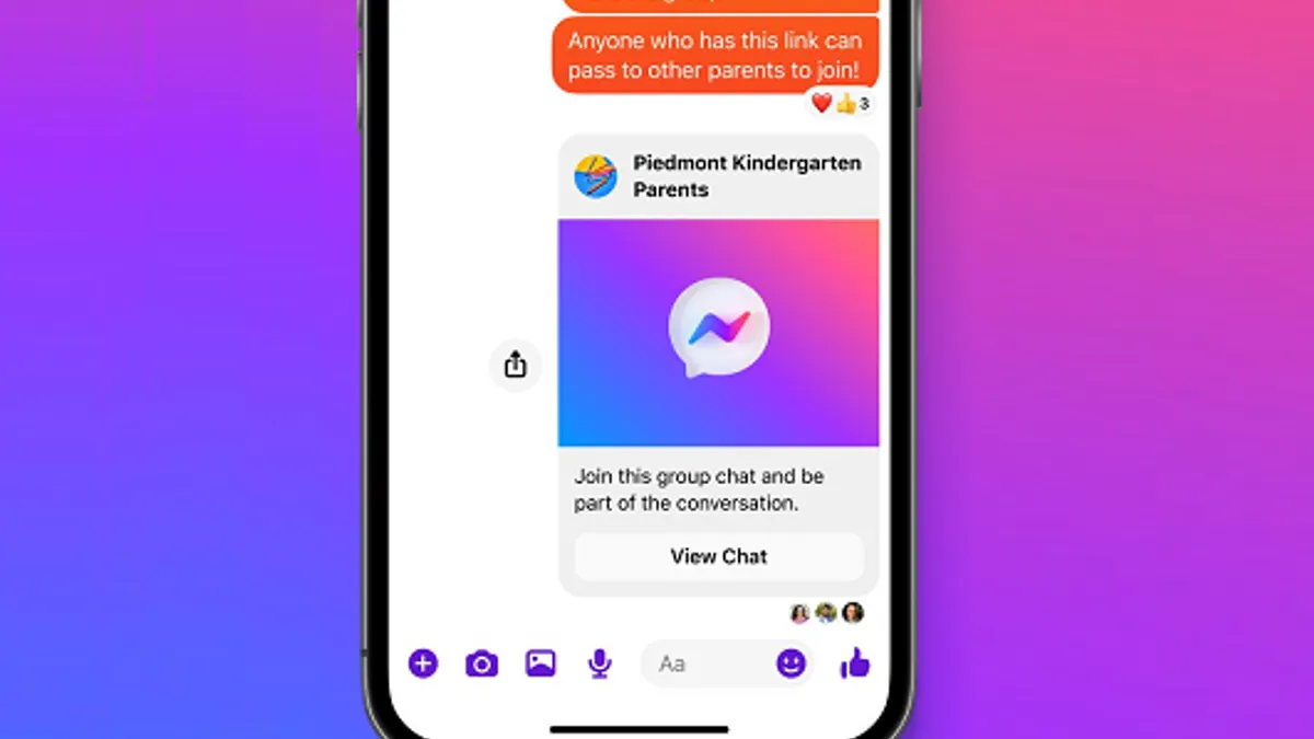 Messenger Group Invite Links