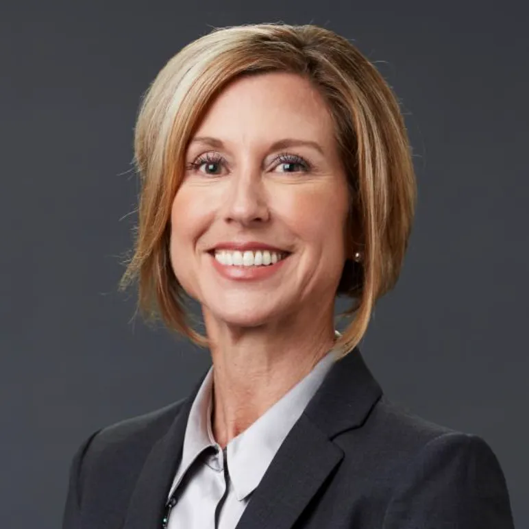 A headshot shows Granite Construction CFO Lisa Curtis.