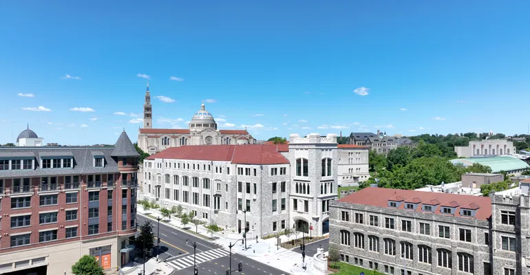 Catholic University’s president on balancing budget cuts with growth