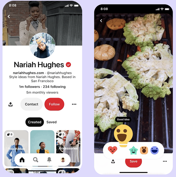 Pinterest Creator Profiles