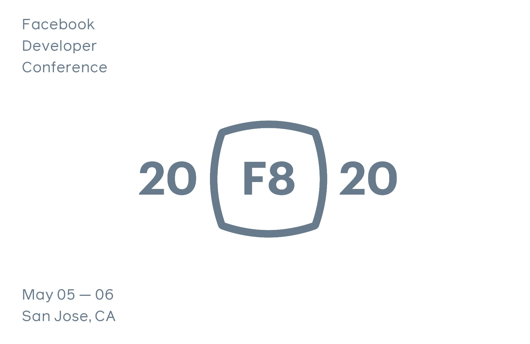 Facebook F8 logo