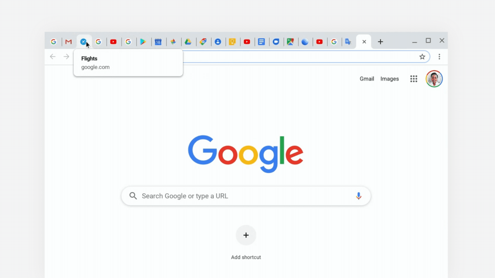 Google Chrome tabs update