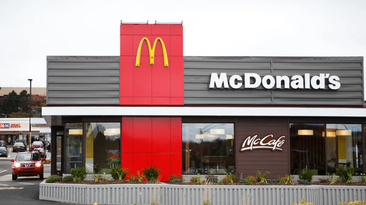 A remodeled McDonald's.