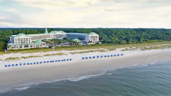 An aerial view of The Westin Hilton Head Island Resort & Spa.