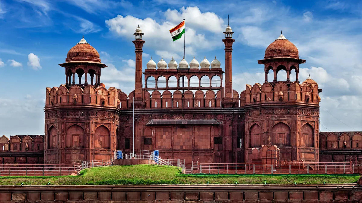 India flag building