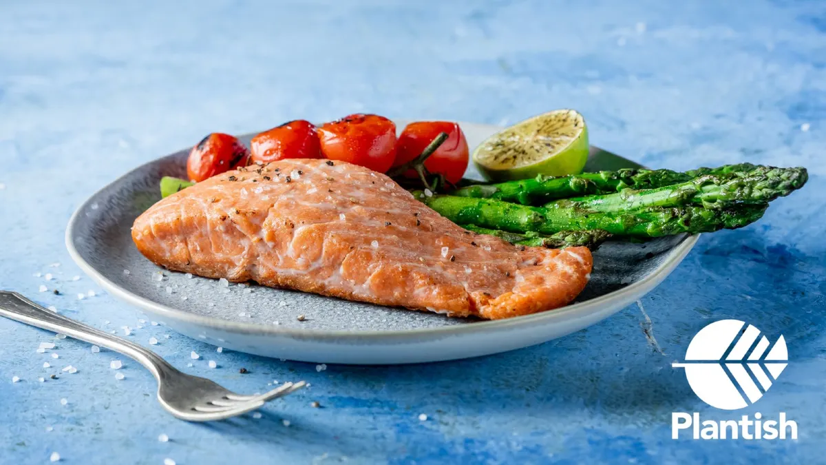 Plantish plans to launch its whole-cut plant-based salmon in 2024.
