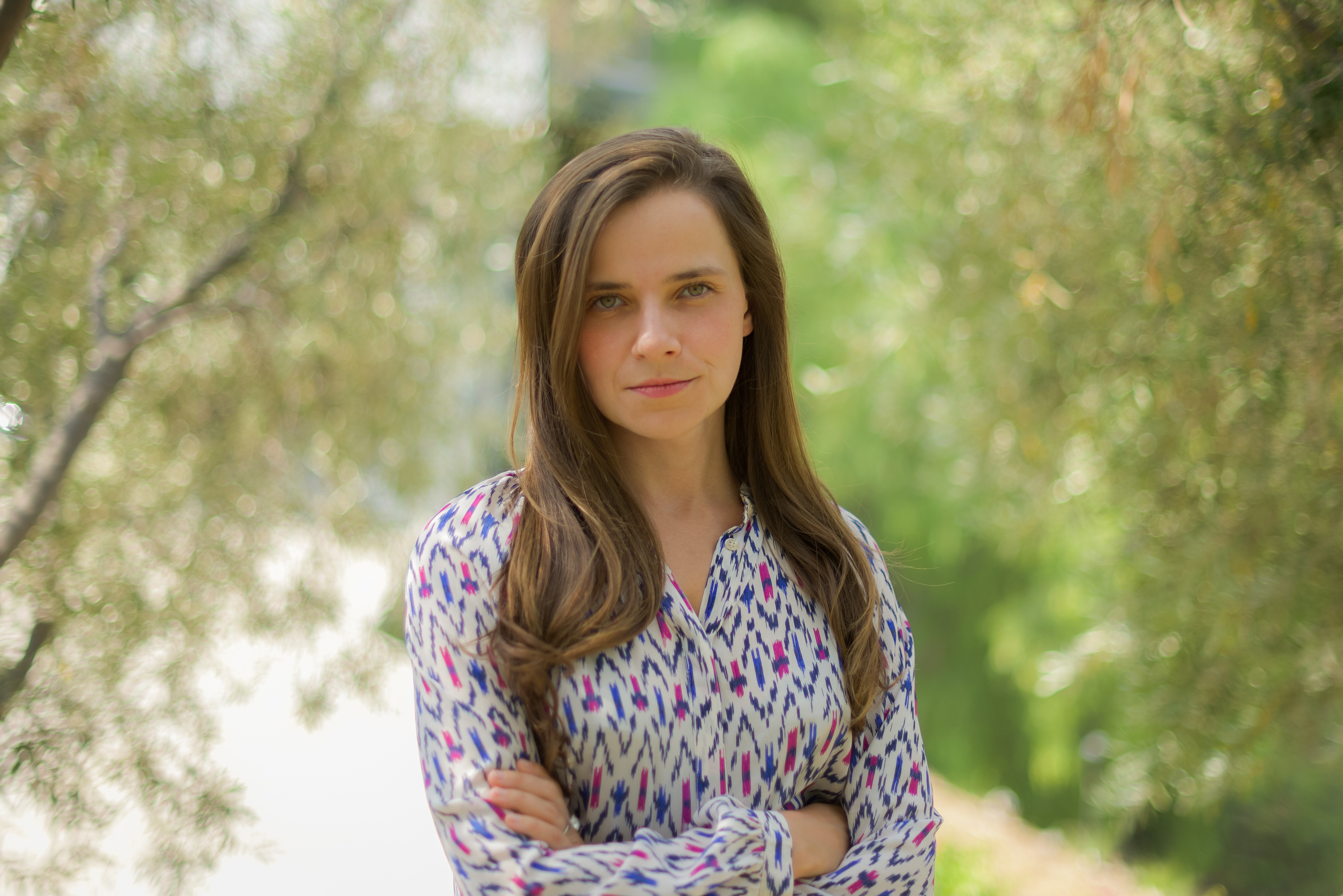 A headshot of Maria Davidson