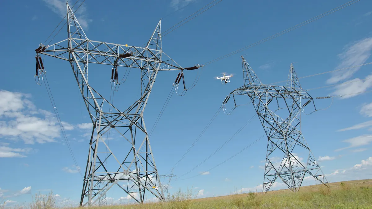 WAPA's Ault-to-Craig 345-kilovolt transmission line outside Ault Substation in Colorado, Aug. 6, 2014.