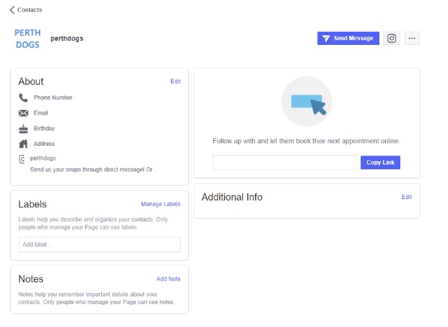 Facebook Pages app update