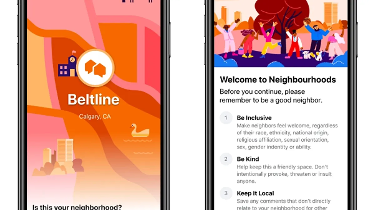 Facebook Neighborhoods
